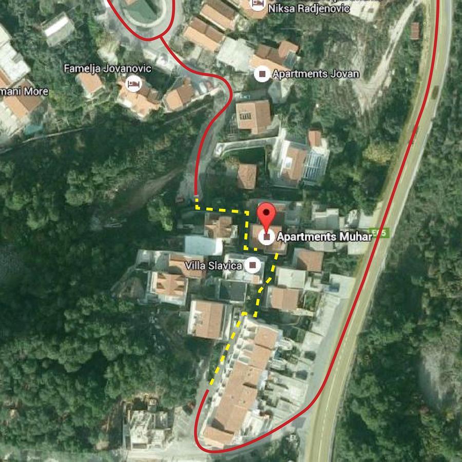 Apartments Muhar Ilha Sveti Stefan Exterior foto
